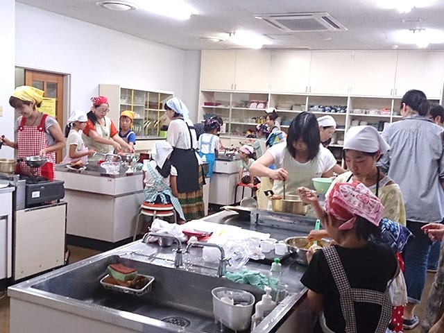 料理教室の様子